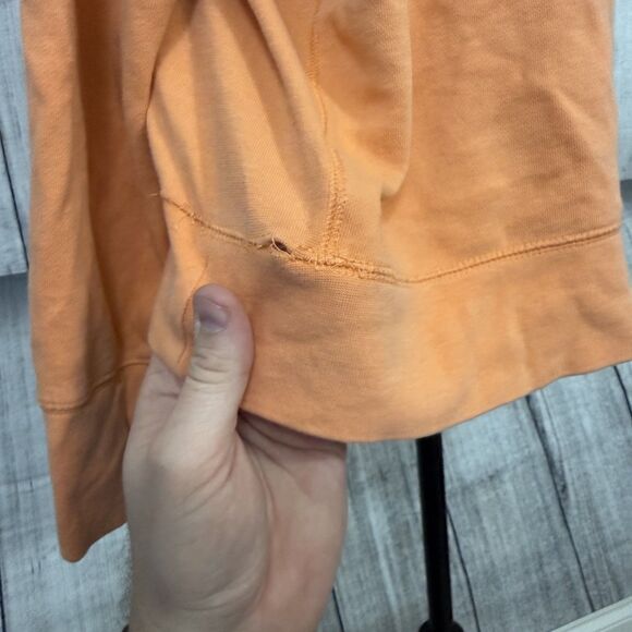 Harley-Davidson Motorcycles Women's XL Orange Long Sleeve Pullover Hoodie - Picture 5 of 8